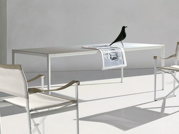 MIRTO OUTDOOR - Rectangular aluminium garden table by B&B Italia Outdoor - view 3